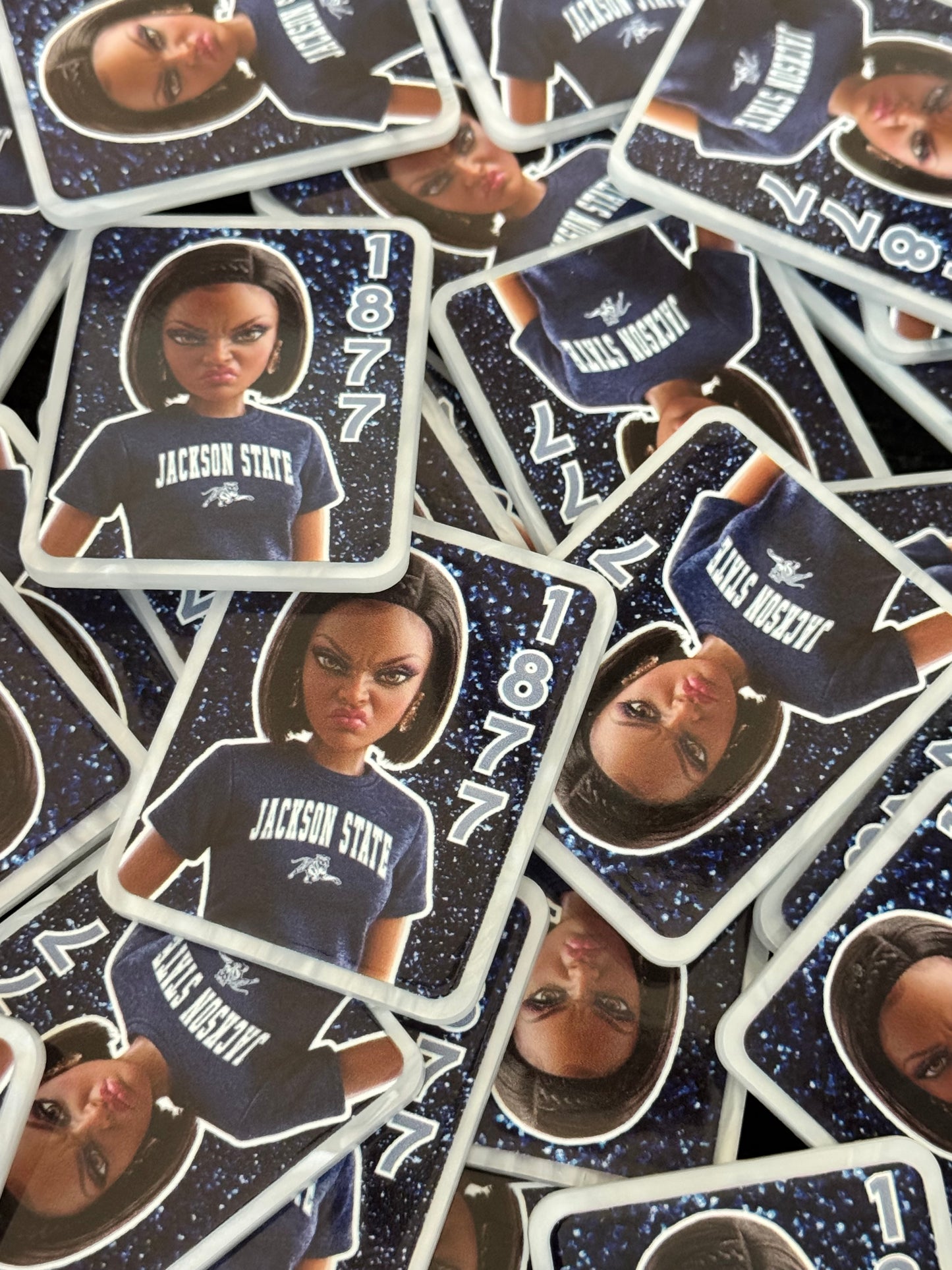 Jackson State HBCU Doll Mag Safe Pop Socket