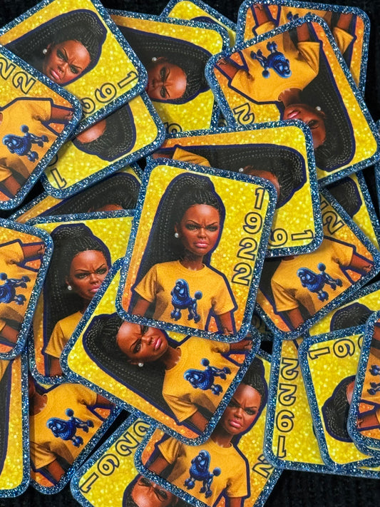 SGRho Inspired HBCU Doll Mag Safe Pop Socket