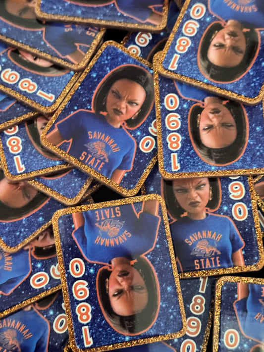Savannah State HBCU Doll Mag Safe Pop Socket