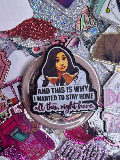 Party With Cardi Mag Safe Pop Socket