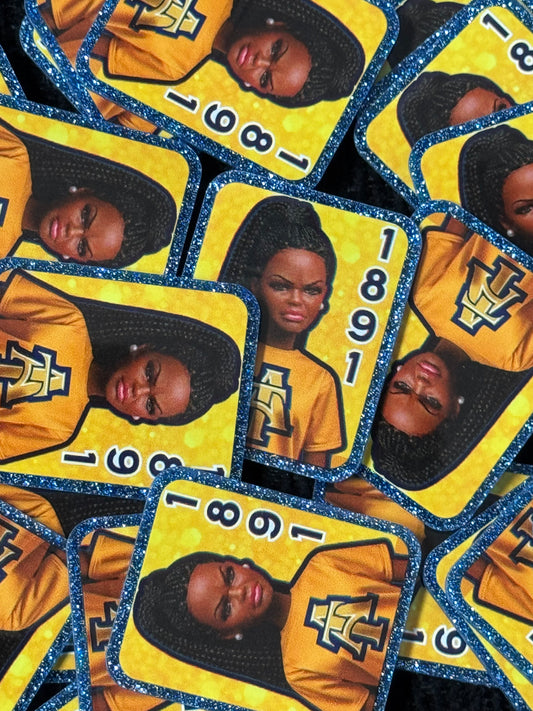 North Carolina A&T HBCU Doll Mag Safe Pop Socket