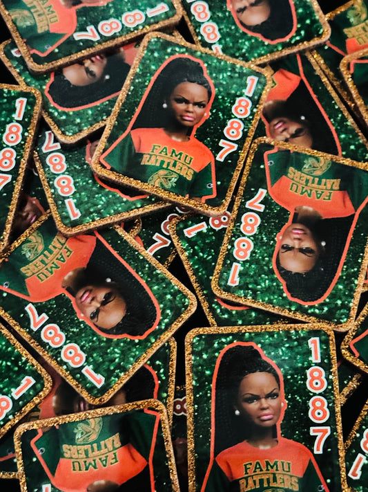 FAMU HBCU Doll Mag Safe Pop Socket