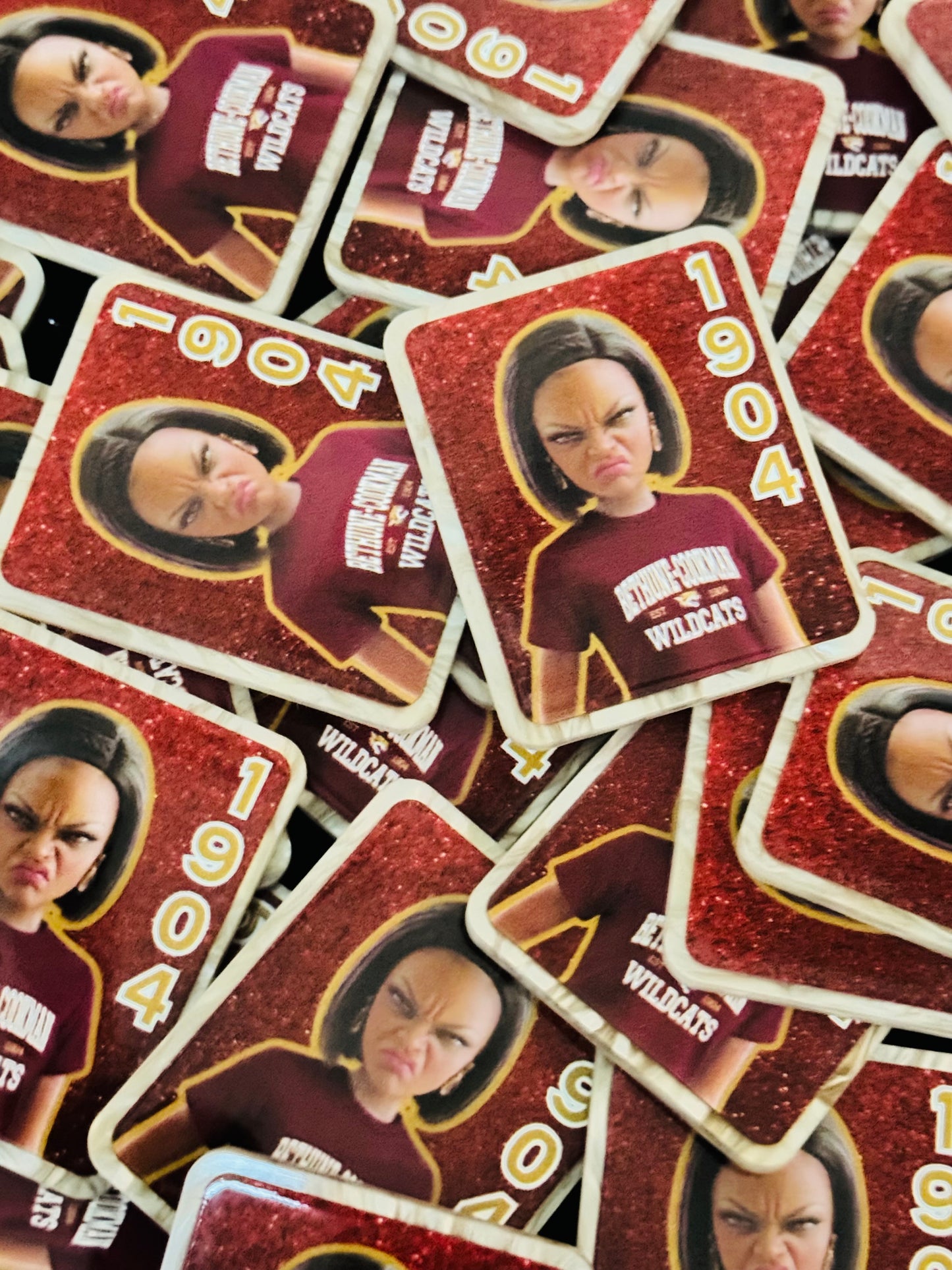 Bethune Cookman HBCU Doll Mag Safe Pop Socket