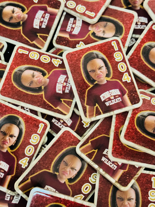 Bethune Cookman HBCU Doll Mag Safe Pop Socket