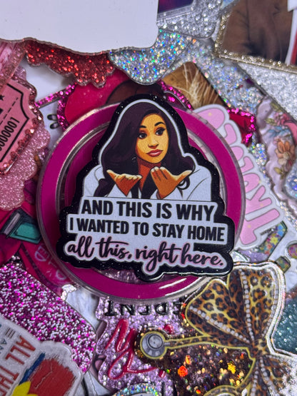 Party With Cardi Mag Safe Pop Socket