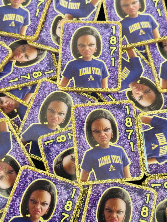 Alcorn State HBCU Doll Mag Safe Pop Socket