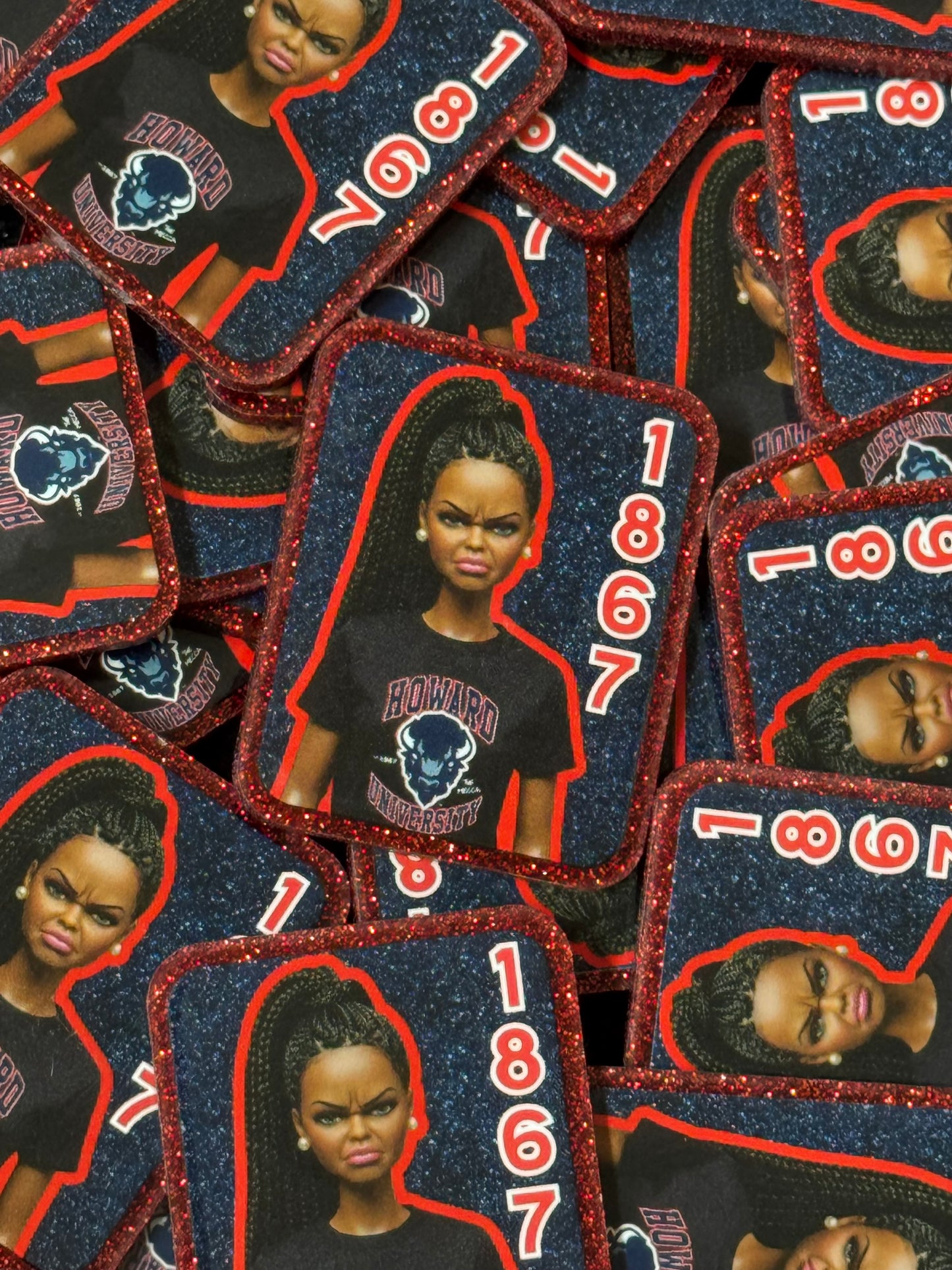 Howard HBCU Doll Mag Safe Pop Socket