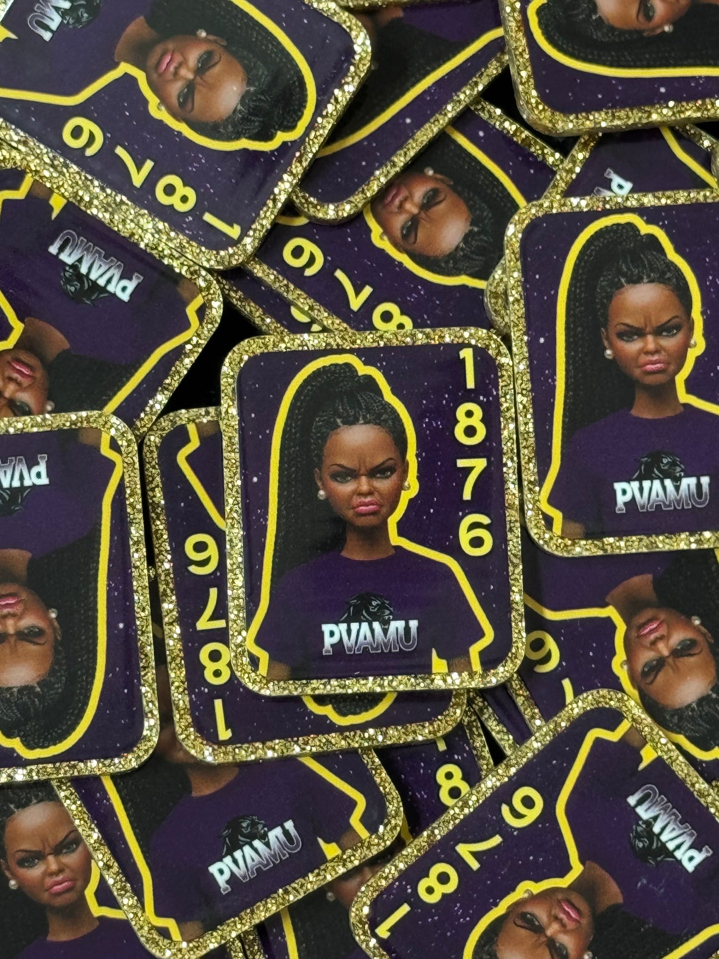 Prairie View HBCU Doll Mag Safe Pop Socket