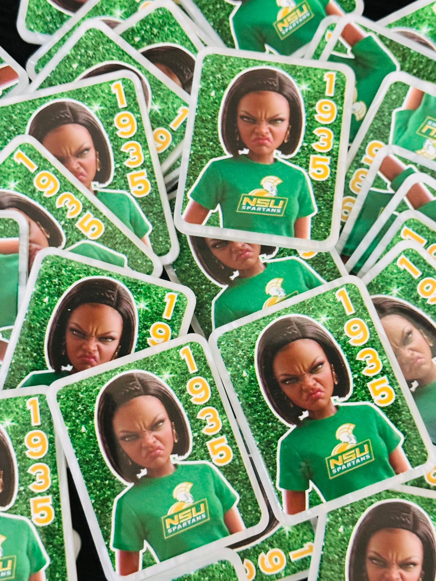 Norfolk State HBCU Doll Mag Safe Pop Socket