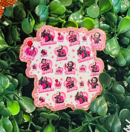 Pink Horror Friends